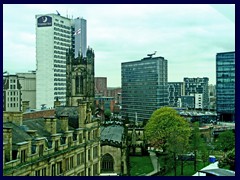 Skyline view from the National Football Museum